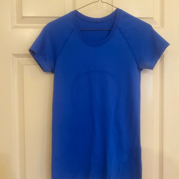 lululemon athletica Tops - Cerulean Blue Lululemon Swiftly Tech Short Sleeve